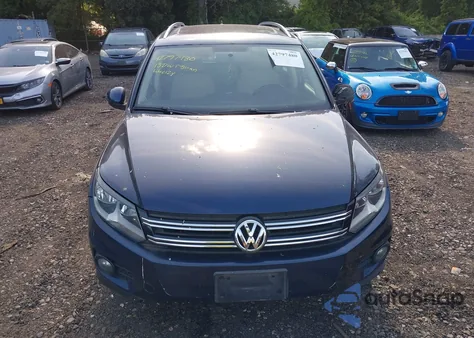 2013 Volkswagen Tiguan Se from USA, damaged, VIN WVGBV7AXXDW547581